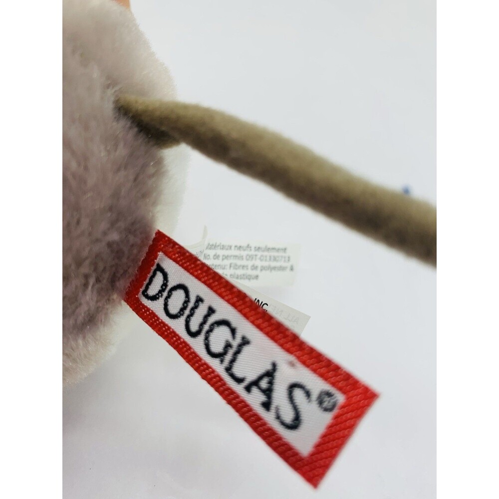 Douglas Cuddle Toys Tippy Toe Ballerina Mouse # 647 Grey Stuffed Animal Toy 5” - Picture 8 of 13